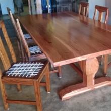 CATALAN TABLE & FARMHOUSE DINING CHAIRS (Riempies)
