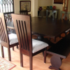 CUSTOM-SQUARE-TABLE-with-TANIA-NICOLISE-SENEKAL-DINING-CHAIRS