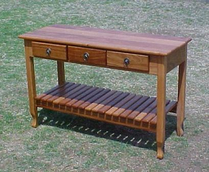 TEAK-SERVER-Slatted