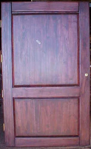 2 PANEL DOOR (Kiaat) (1)