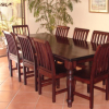 DOUBLE-BULLNOSE-TABLE-Lampung-Leg-NOLTE-DINING-CHAIRS-small