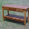 TEAK-SERVER-Slatted